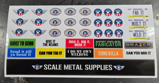 Scale Decal Sheet #9