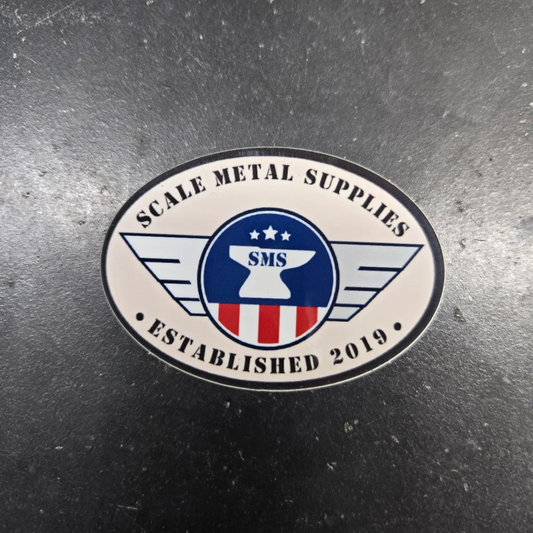 SMS Scale Shop Sign Decal